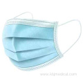 Meltblown Filter Face Mask Disposable Medical Face Masks with Knitted Earloops Factory